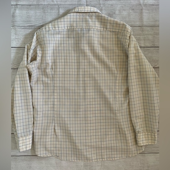 Christian Dior Vintage Plaid Long Sleeve Button Down Men’s Shirt - Picture 4 of 9